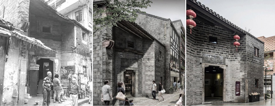 nanchang sanyanjing historical block protection and transformation auxiliary line studio