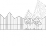 Maintenance and storage center for the T9 tramway by Ferrier Marchetti Studio