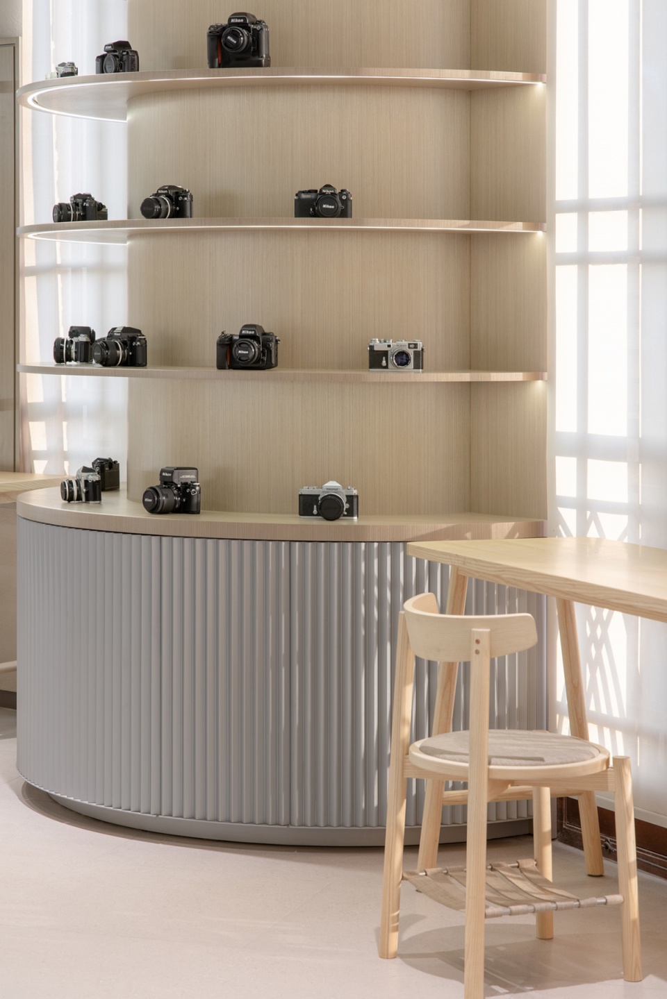 nikon shanghai flagship china by lukstudio