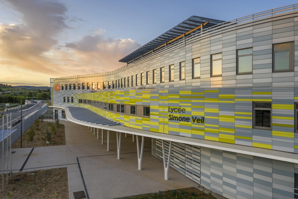simone veil high school by hellin sebbag architectes associes
