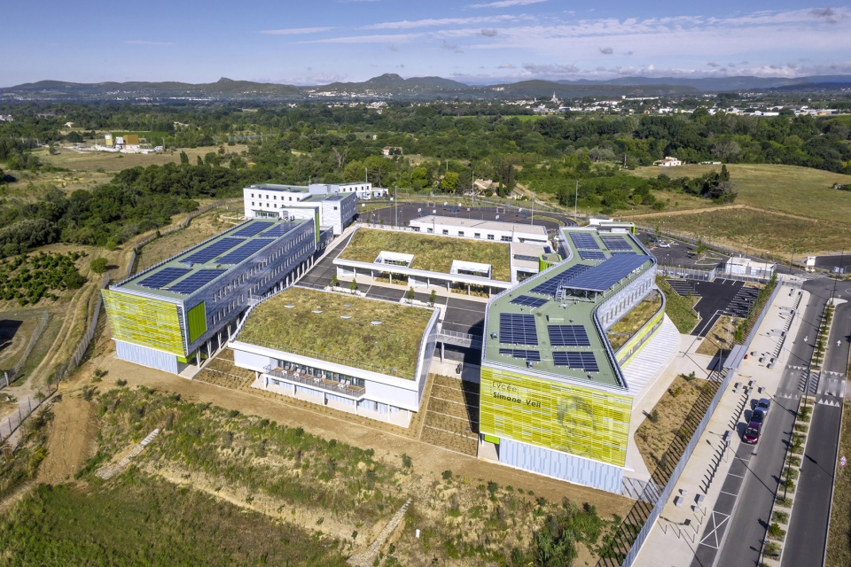 simone veil high school by hellin sebbag architectes associes