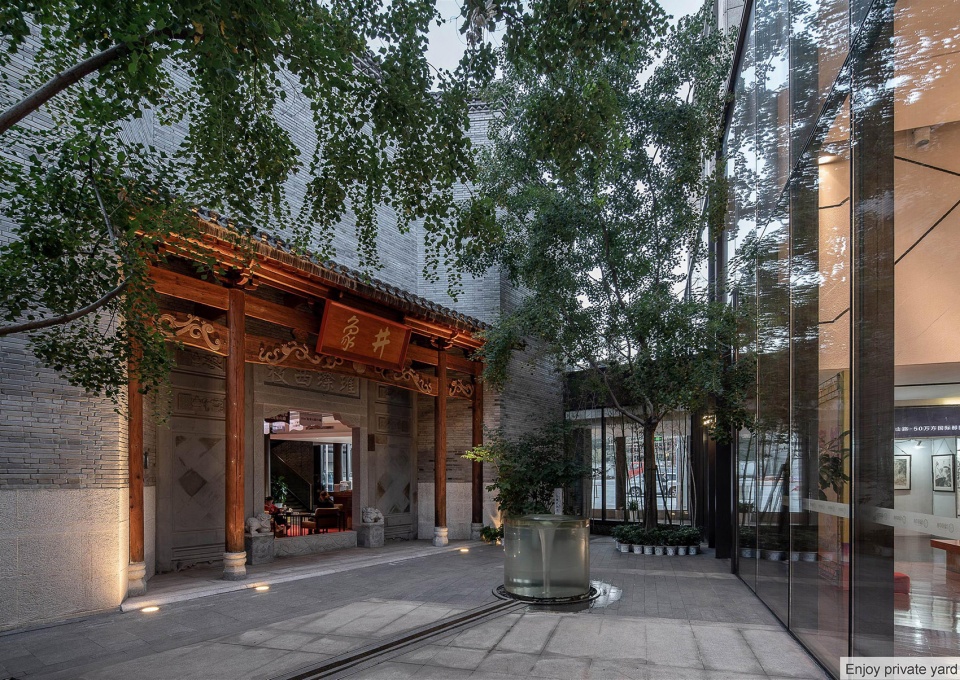 nanchang sanyanjing historical block protection and transformation auxiliary line studio