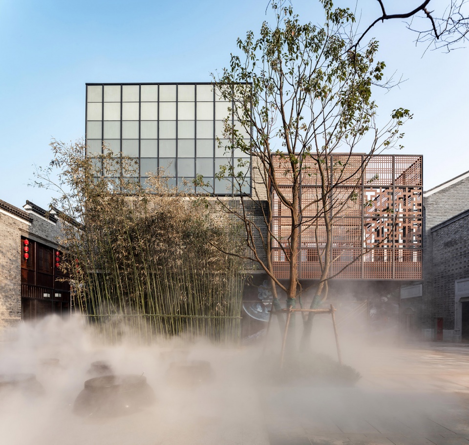 nanchang sanyanjing historical block protection and transformation auxiliary line studio