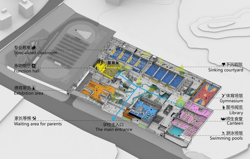 shenzhen longhua xingzhi middle school by zhubo aao