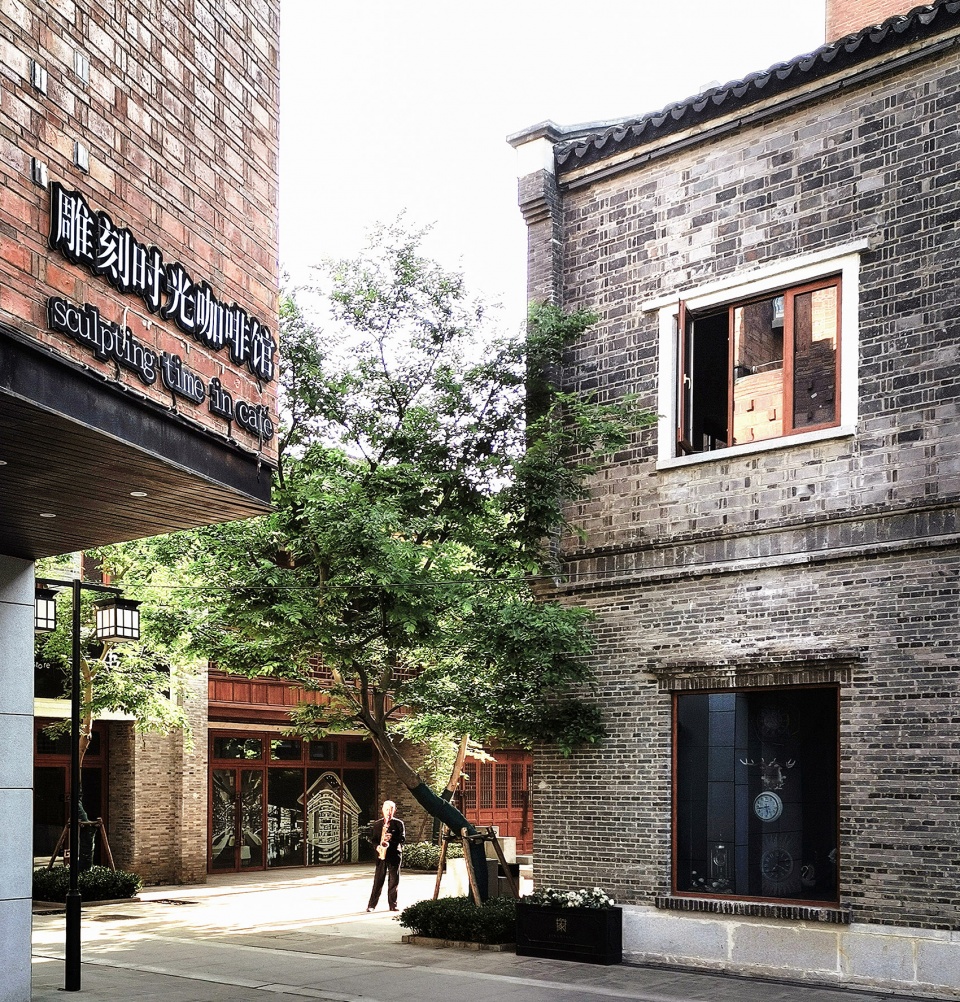 nanchang sanyanjing historical block protection and transformation auxiliary line studio