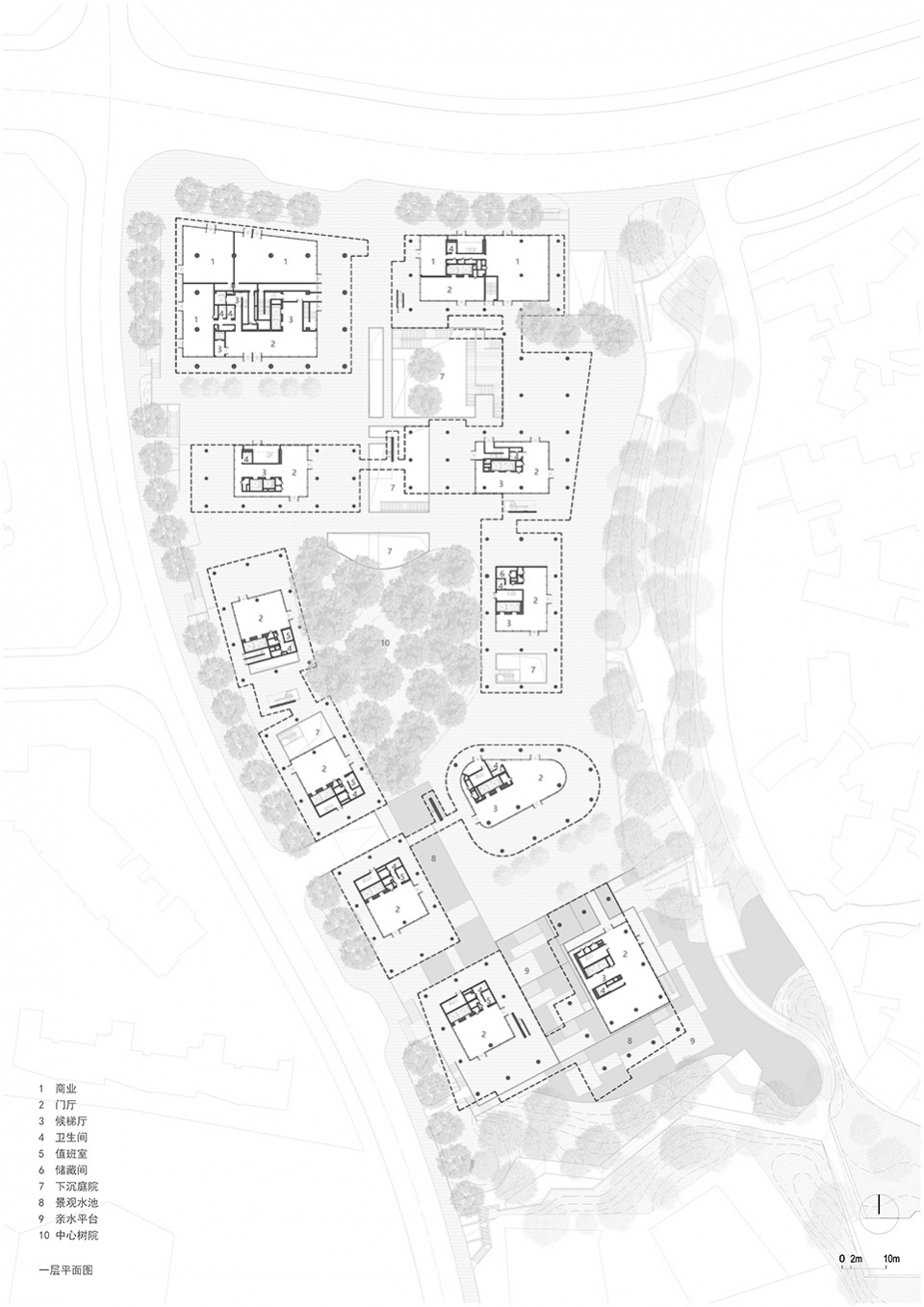 luxelakes floating headquarters china by vector architects