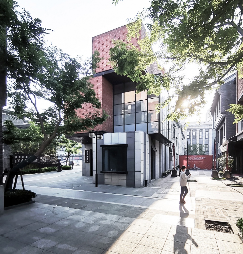 nanchang sanyanjing historical block protection and transformation auxiliary line studio