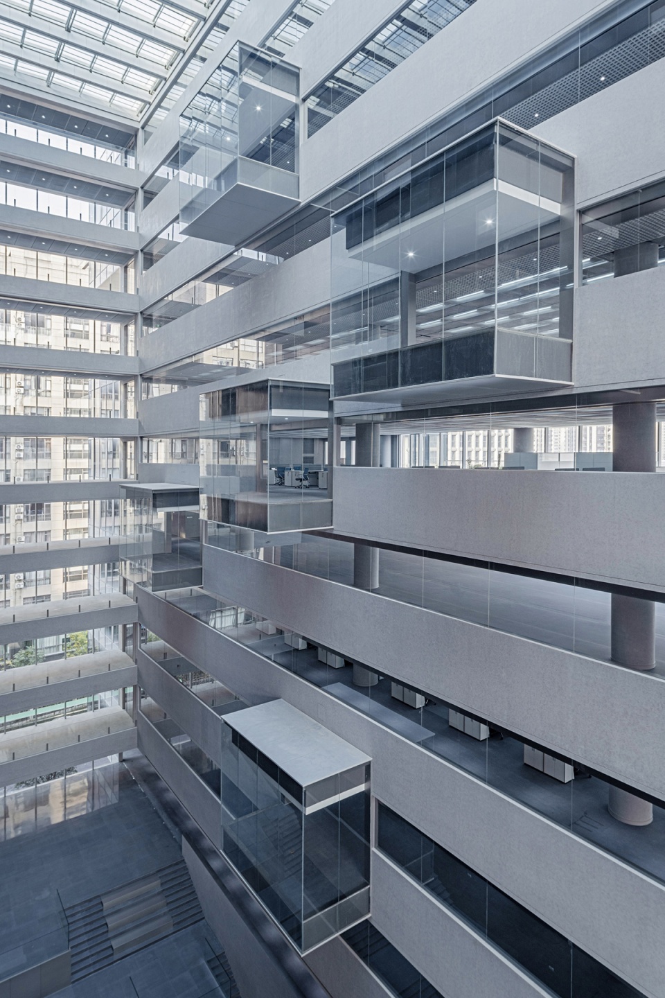 documentation of viewshine headquarters by fanhao meng gad x line