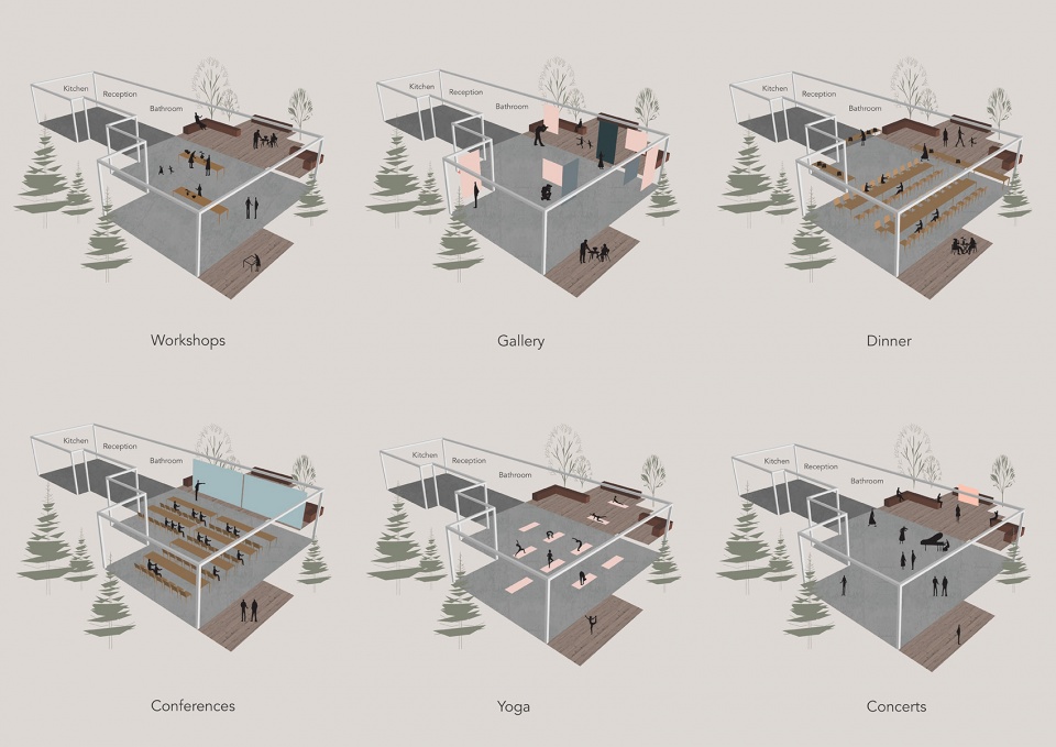 more than retreat coldest area forest retreat hotel china by poly design studio