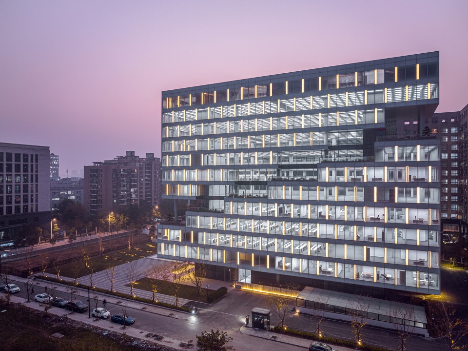 documentation of viewshine headquarters by fanhao meng gad x line