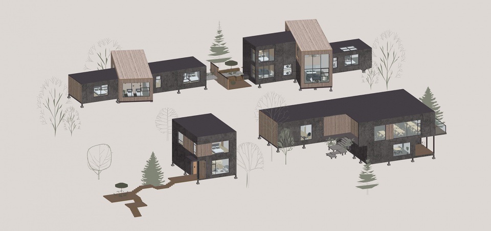 more than retreat coldest area forest retreat hotel china by poly design studio