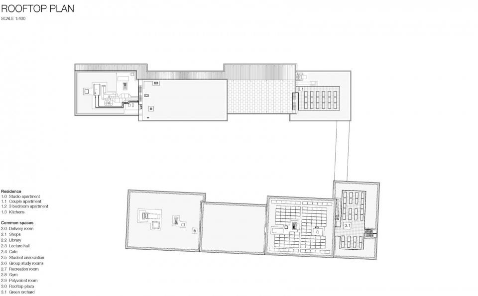 student dormitory grand morillon by kengo kuma associates