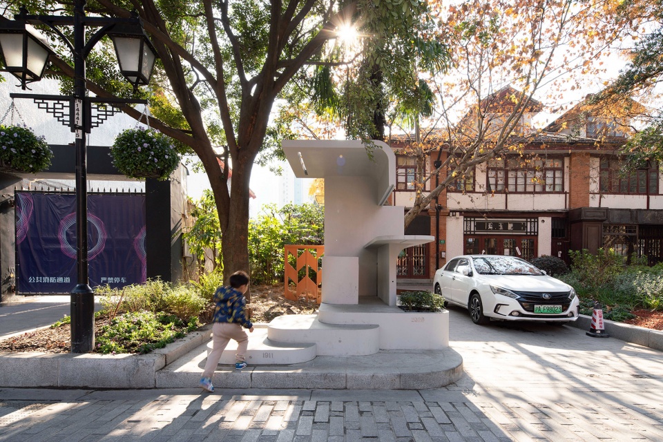 concrete pavilion in heterogeneous adventure china by greyspace architects