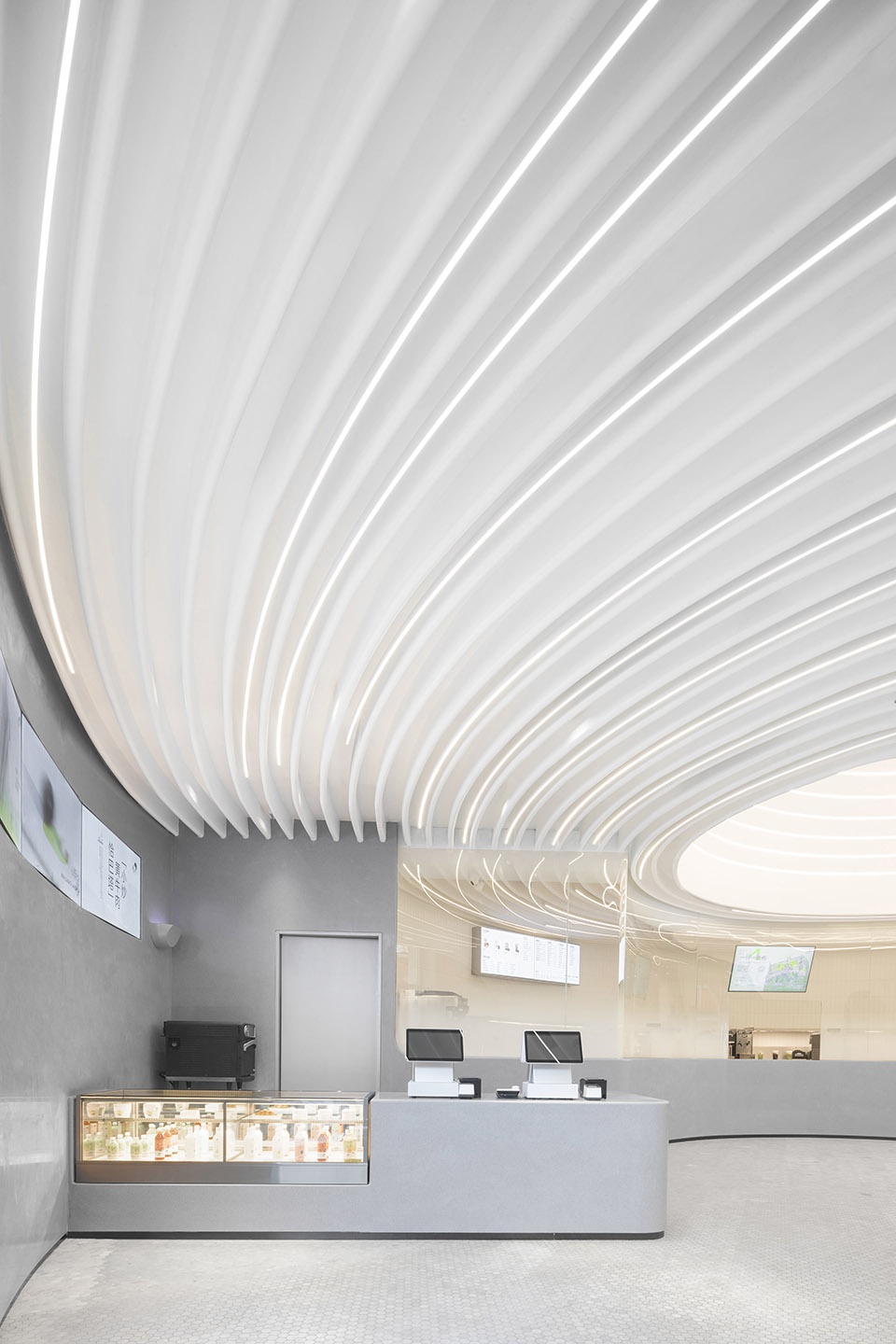 renovated heytea disneytown store shanghai by architecture as narration