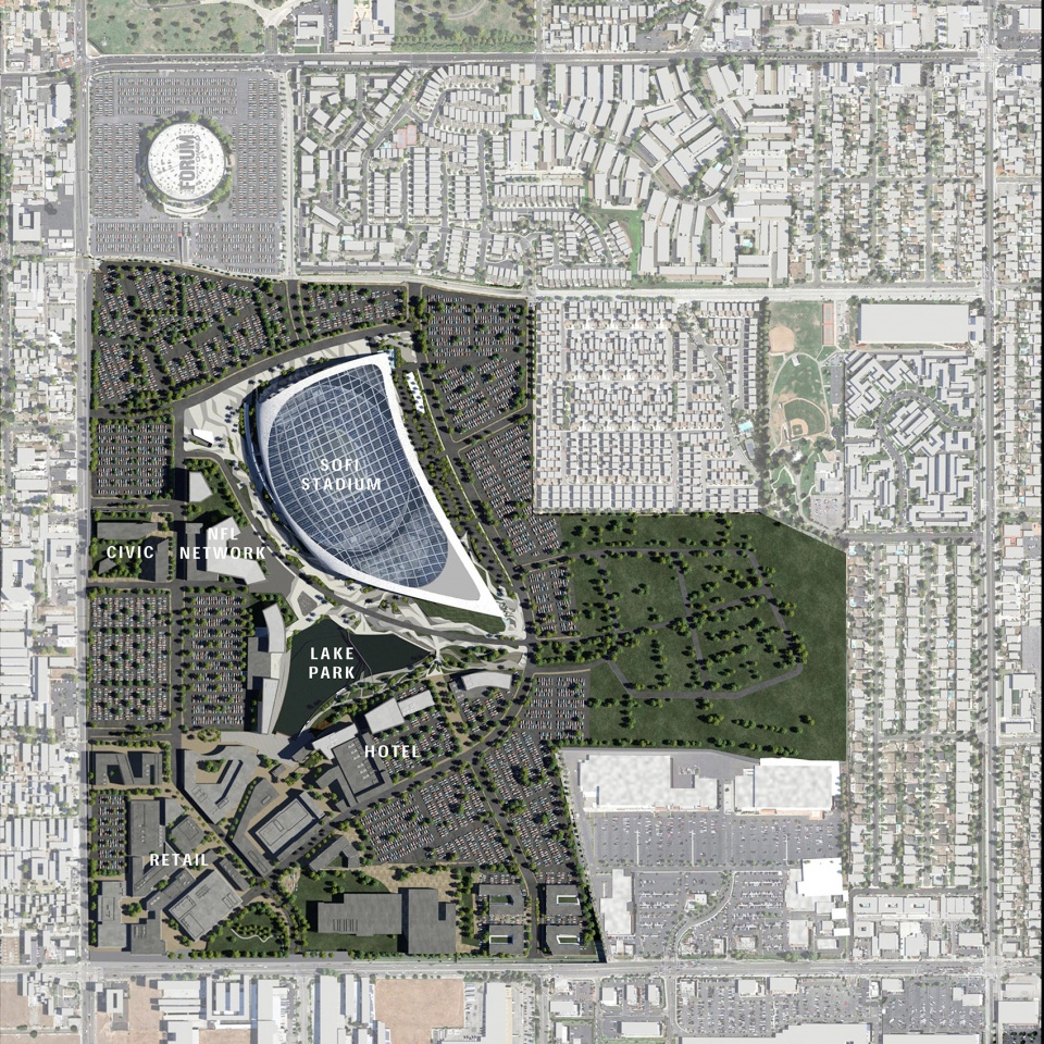 Southern California’s SoFi Stadium HKS