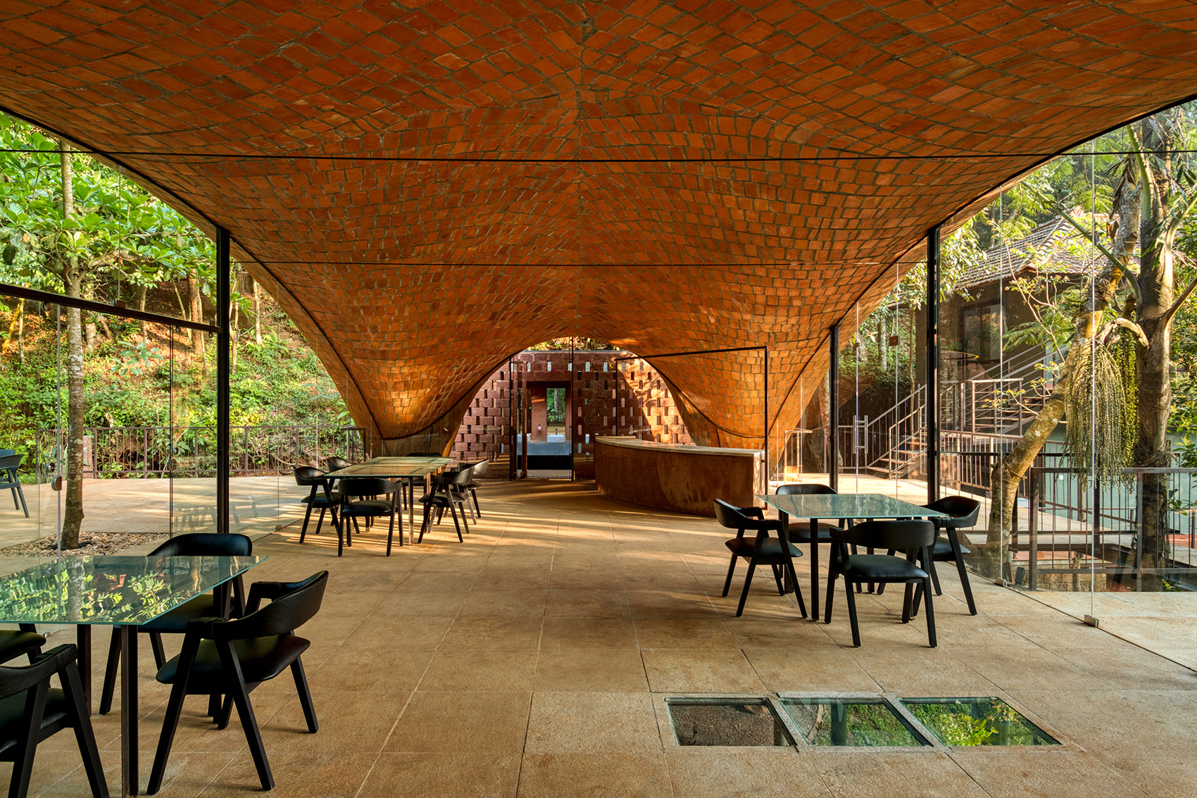 dining at devadhare india by play architecture