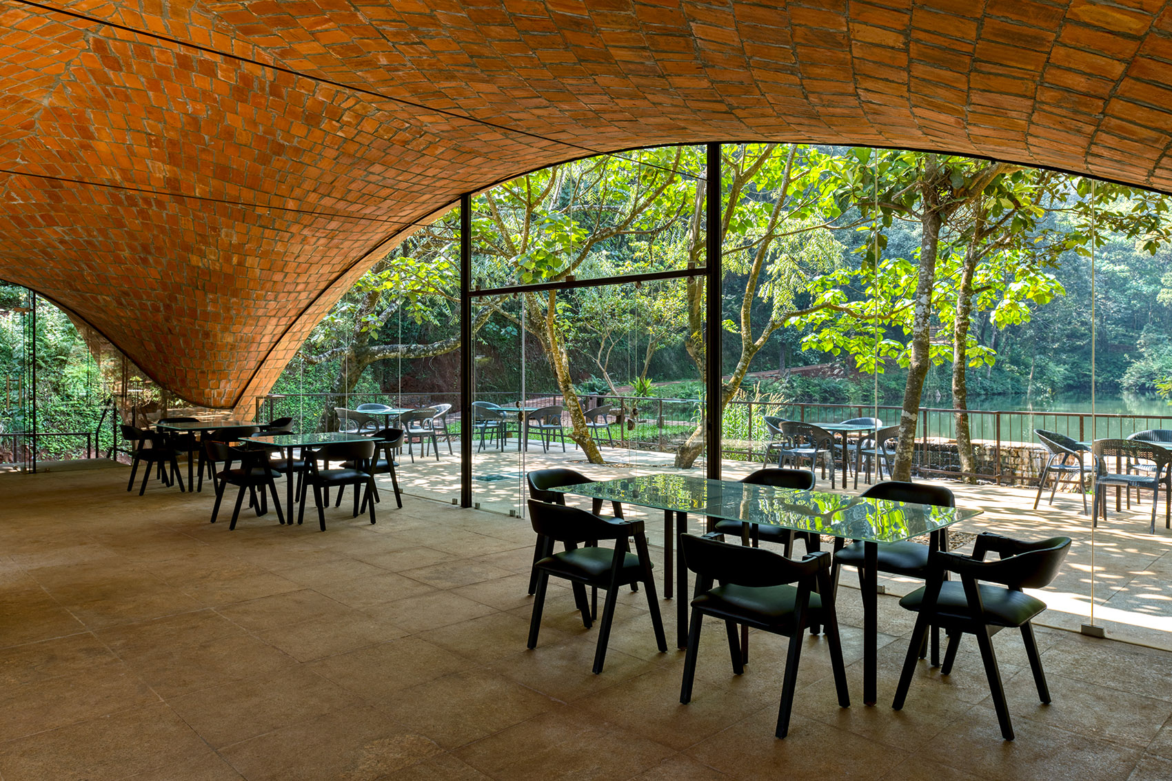 dining at devadhare india by play architecture