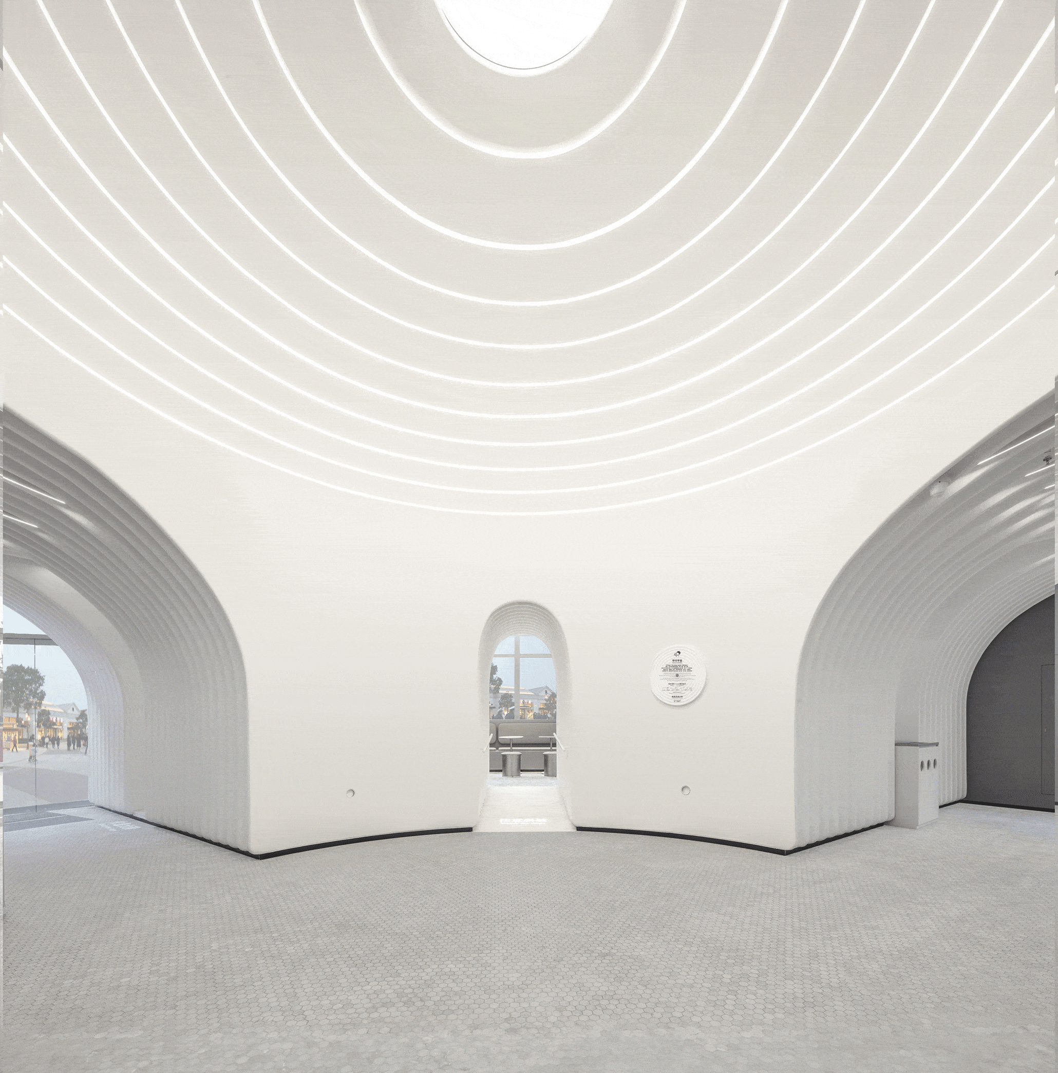 renovated heytea disneytown store shanghai by architecture as narration