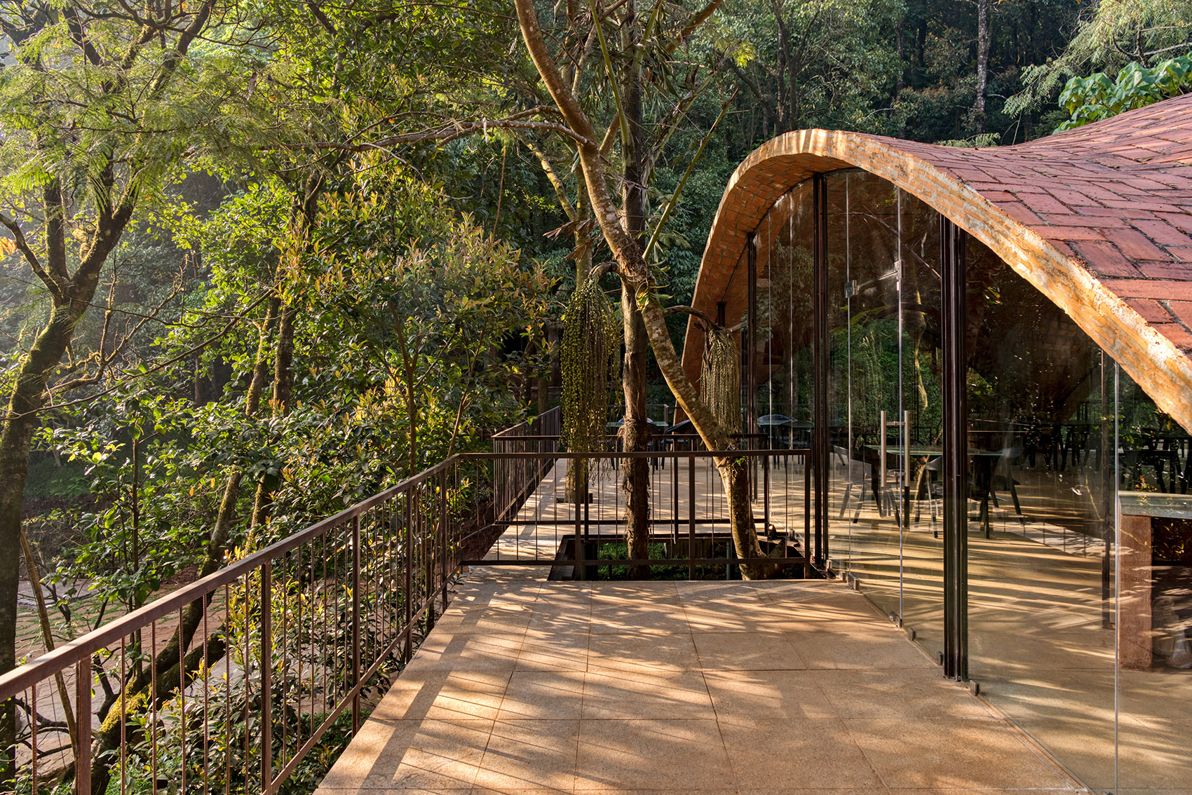 dining at devadhare india by play architecture