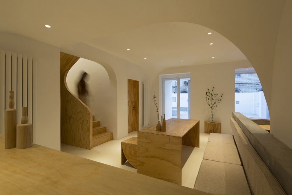 Sleeping lab Arch Atelier d More