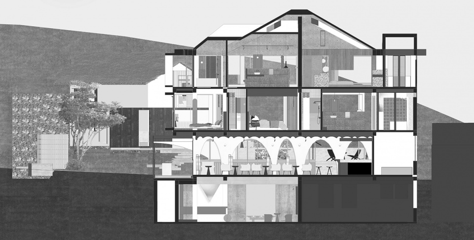 Hills Resort Living Art Gallery JK DESIGN STUDIO
