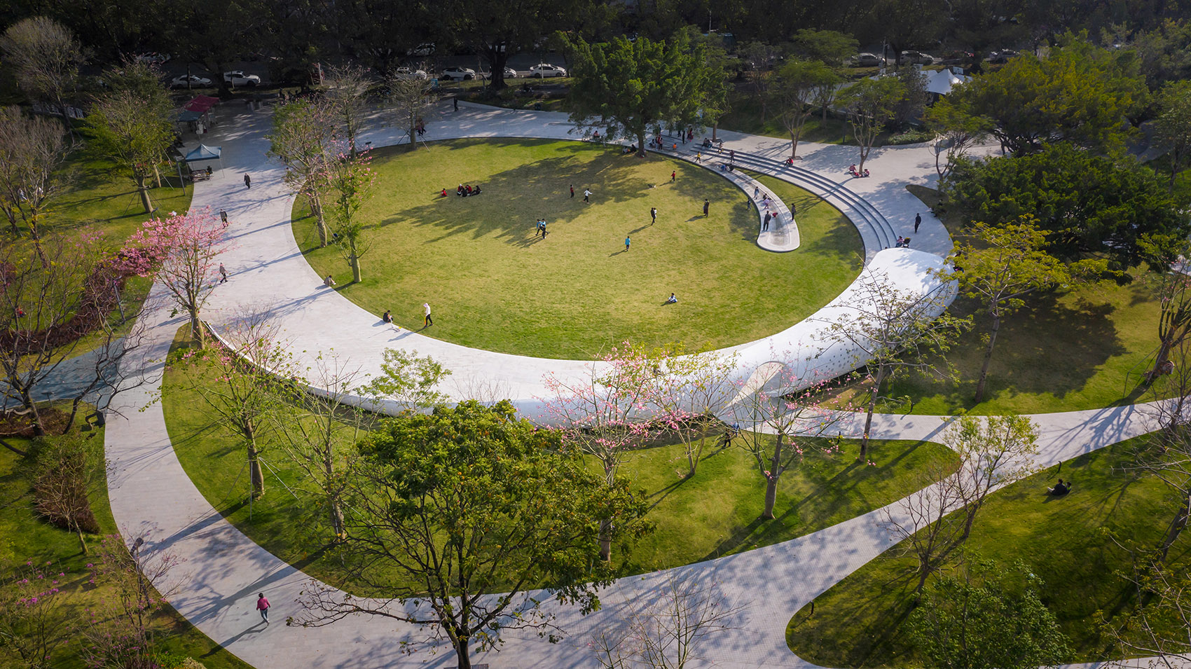 time lawn park of shekou shenzhen by sed landscape architect