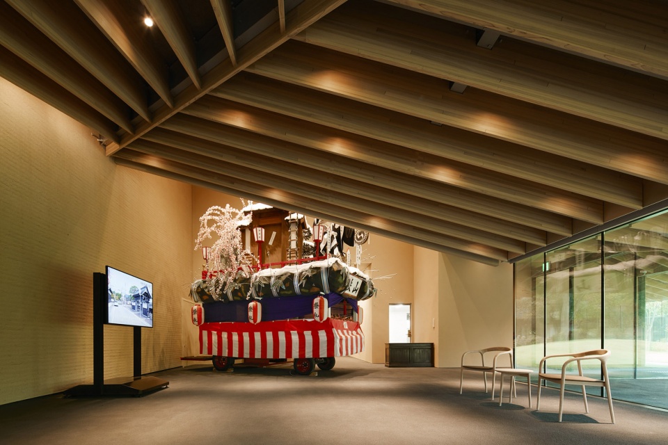 toyoma kaikokan japan by kengo kuma and associates