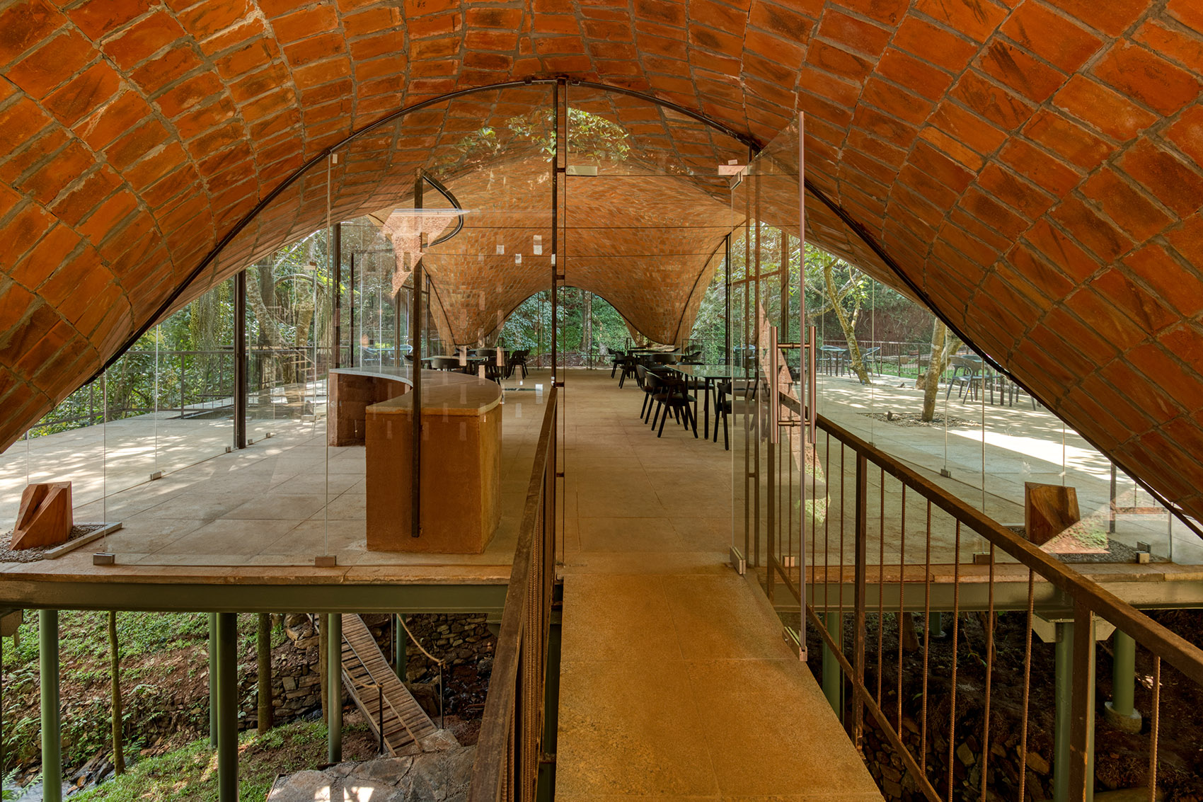 dining at devadhare india by play architecture