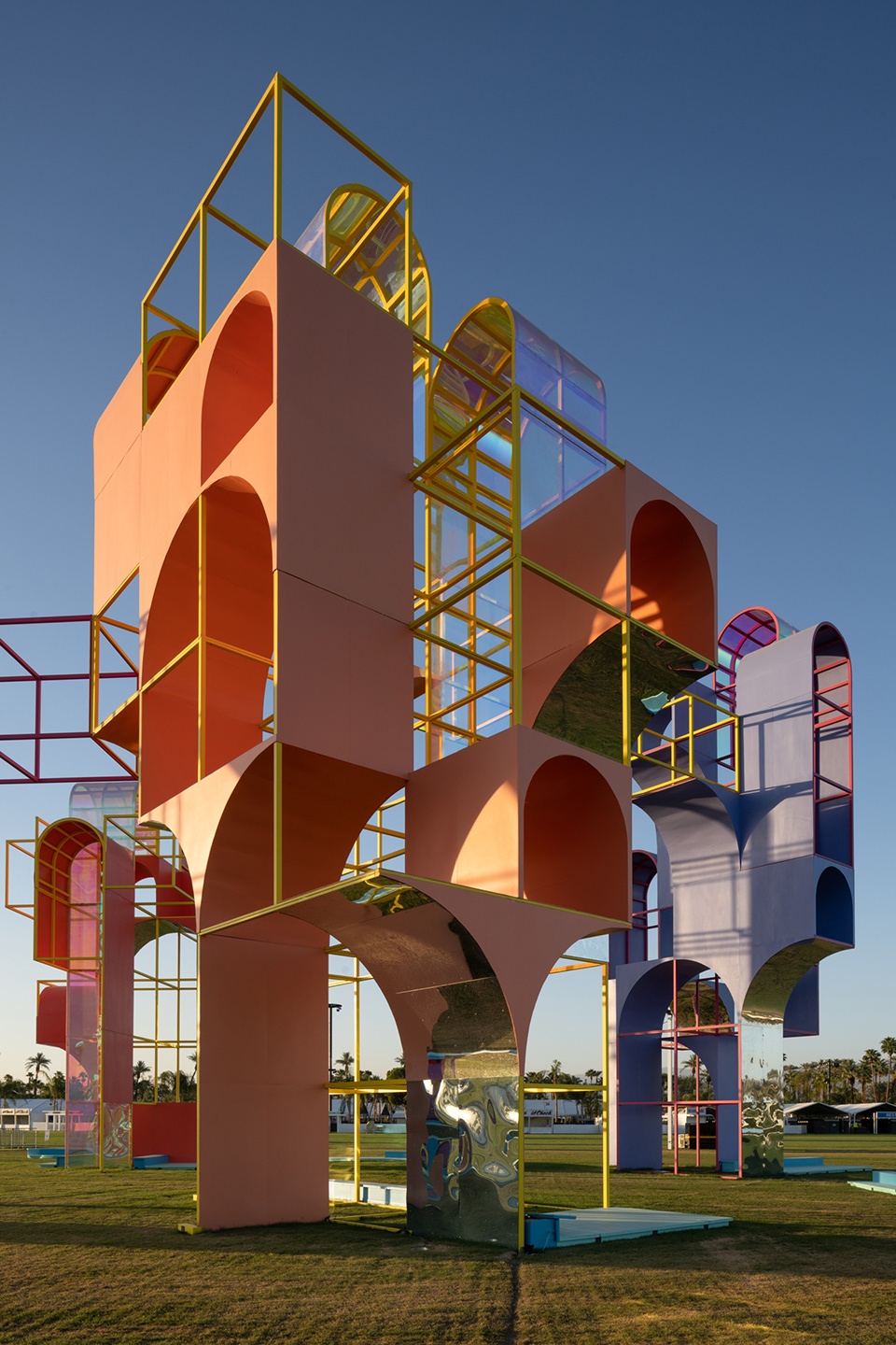 coachella 2022 art installation the playground by architensions