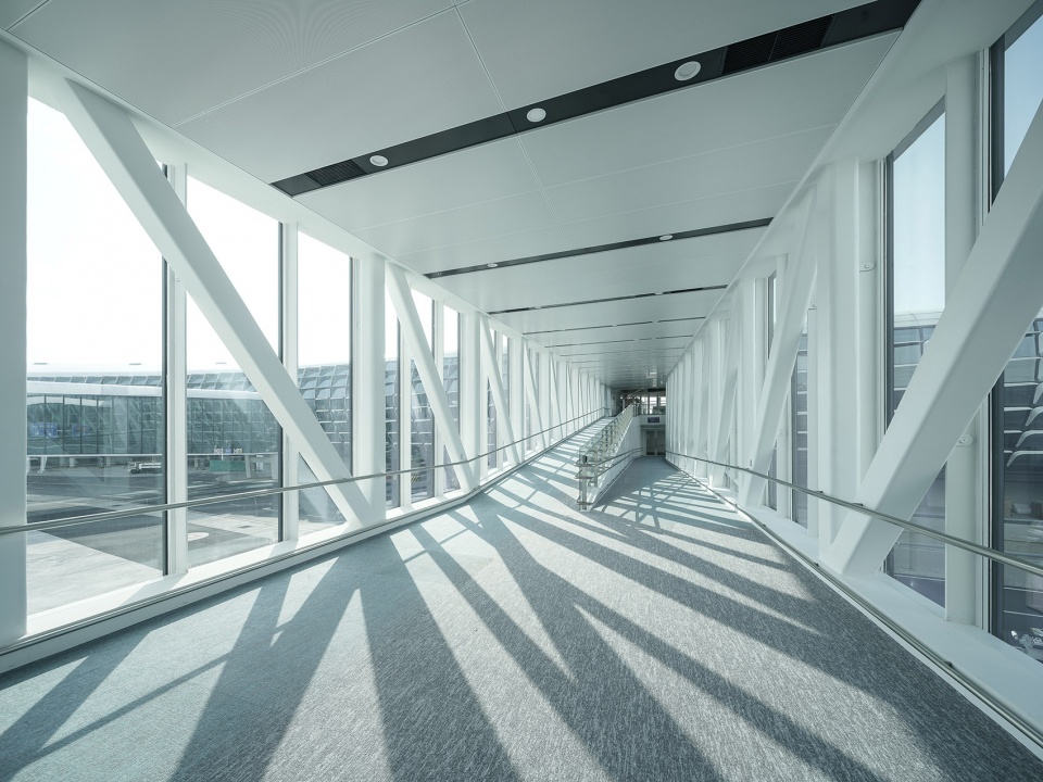 Shenzhen Bao an International Airport Satellite Concourse China by GDAD Aedas Landrum Brown