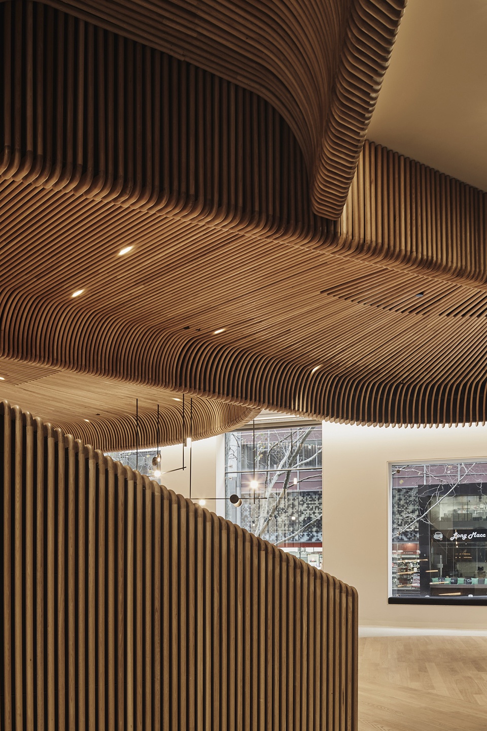 sculptform studio showroom by woods bagot