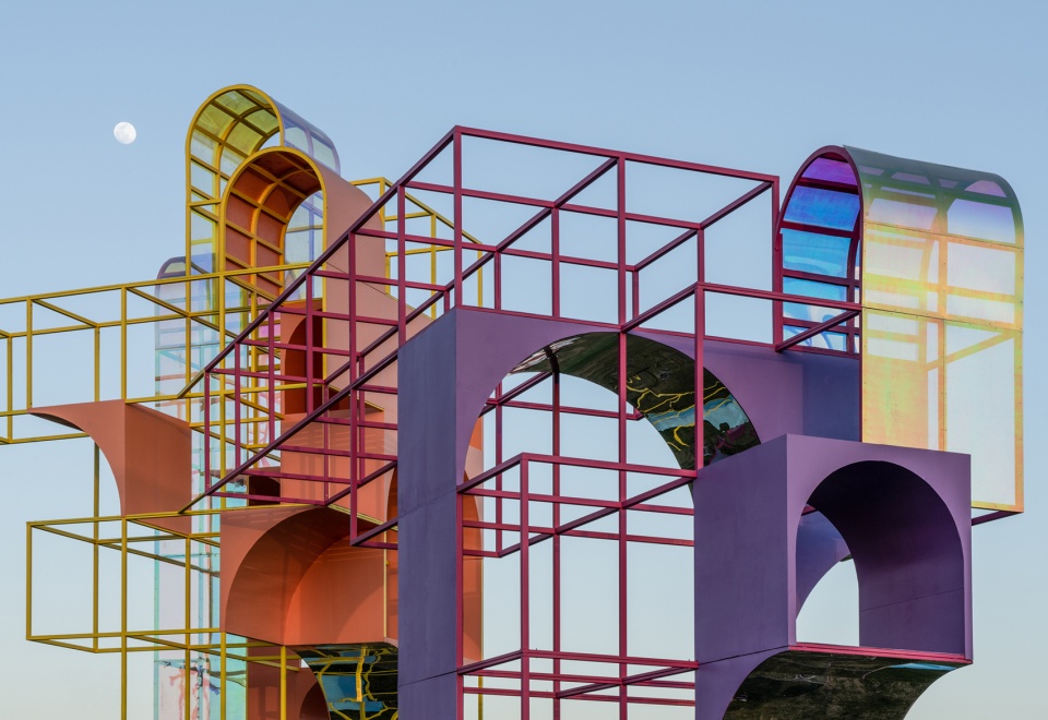 coachella 2022 art installation the playground by architensions