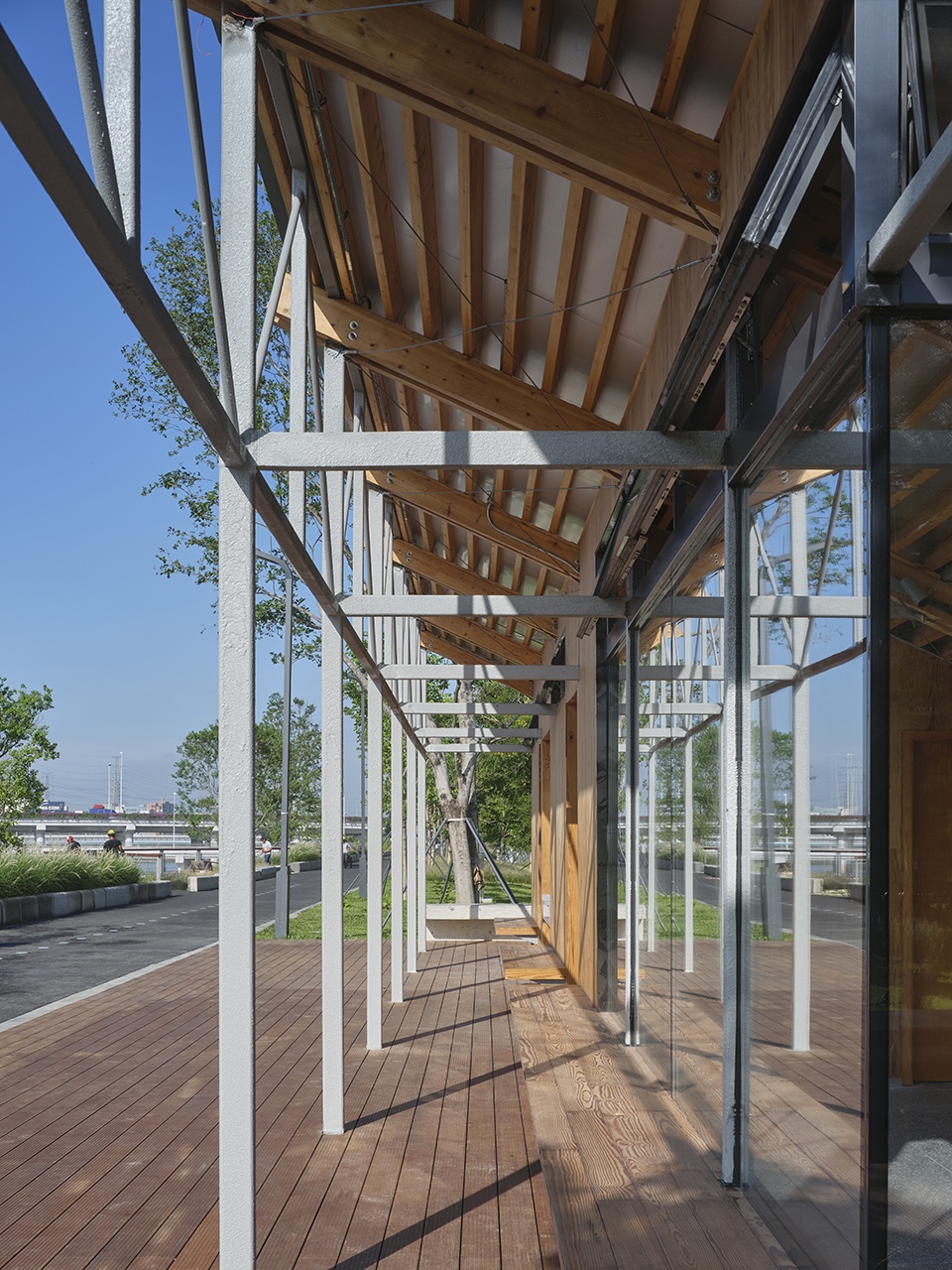 pavilion in the woods china by original design studio tjad