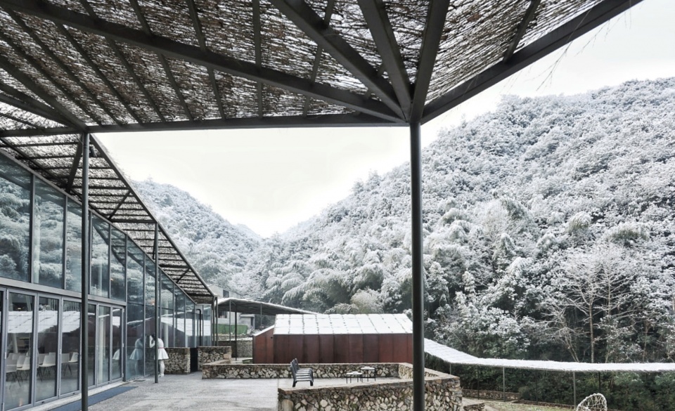 flowing cloud pavilion china by sou fujimoto architects