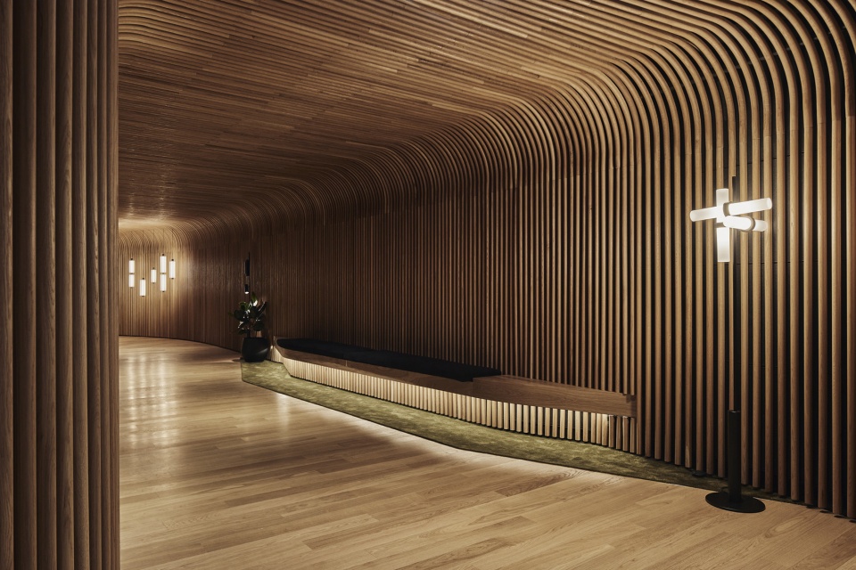 sculptform studio showroom by woods bagot