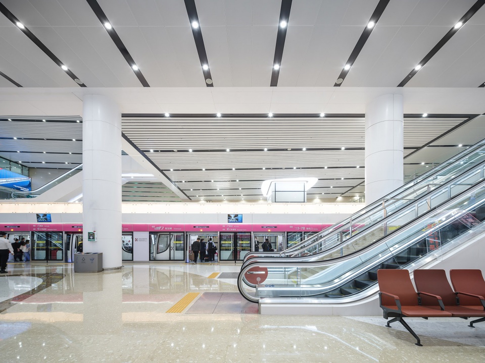 Shenzhen Bao an International Airport Satellite Concourse China by GDAD Aedas Landrum Brown