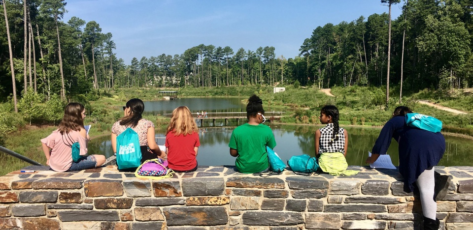 2021 asla Duke University Water Reclamation Pond Nelson Byrd Woltz Landscape Architects