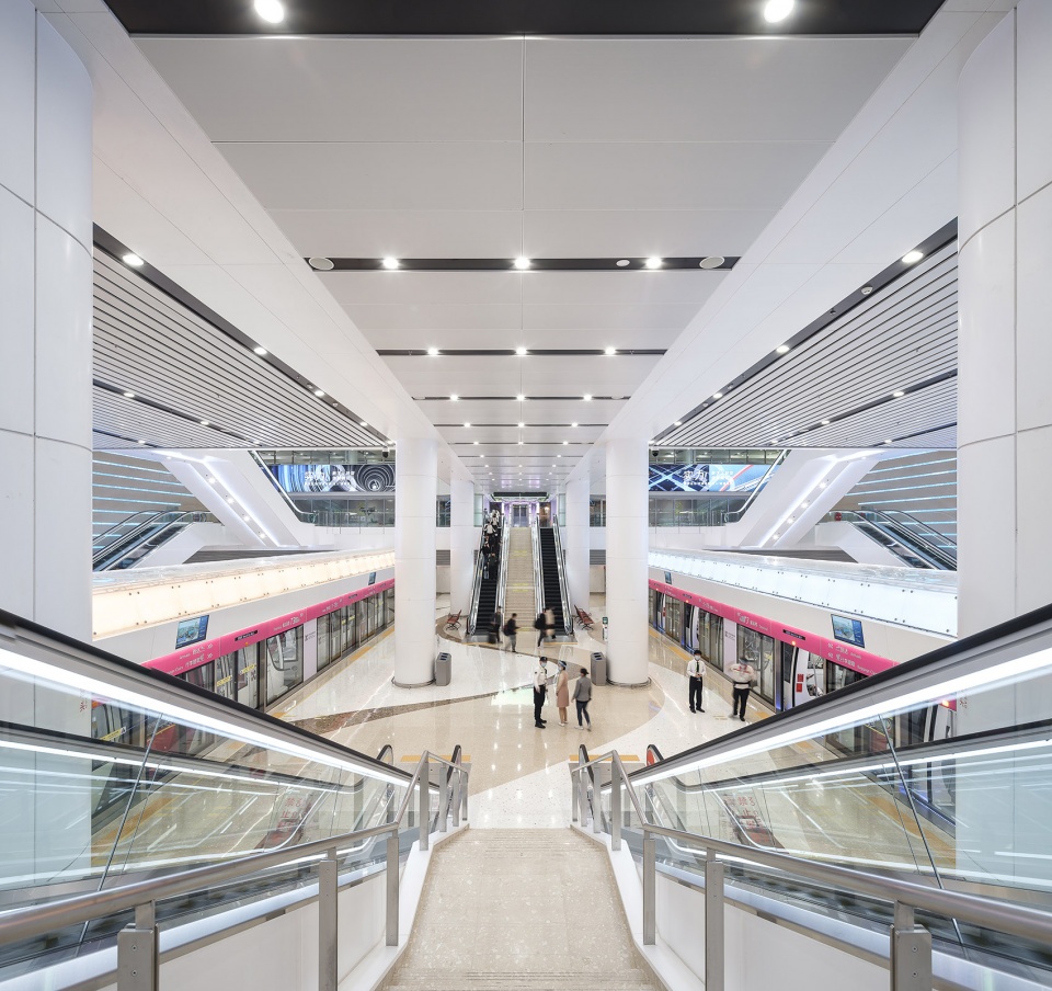 Shenzhen Bao an International Airport Satellite Concourse China by GDAD Aedas Landrum Brown