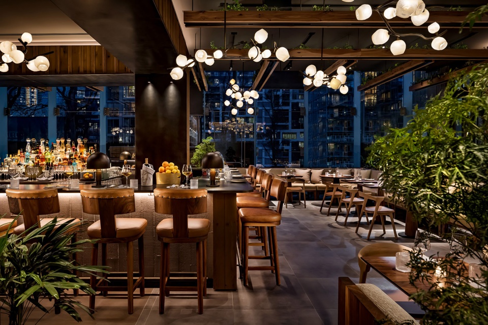 Interior design of 1 Hotel Toronto by Rockwell Group