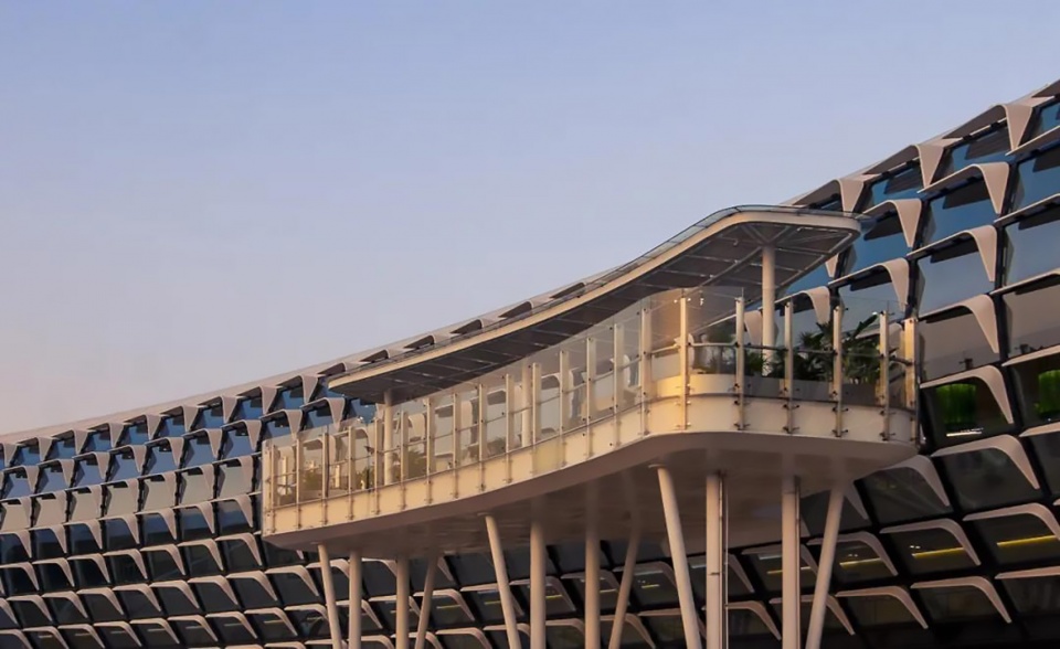 Shenzhen Bao an International Airport Satellite Concourse China by GDAD Aedas Landrum Brown