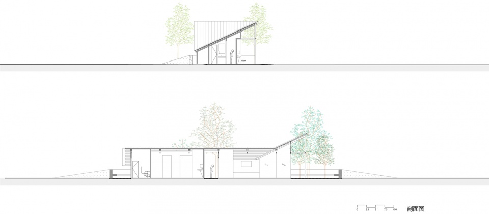 pavilion in the woods china by original design studio tjad