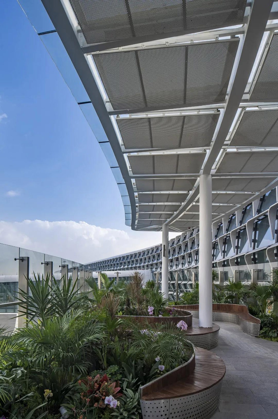 Shenzhen Bao an International Airport Satellite Concourse China by GDAD Aedas Landrum Brown