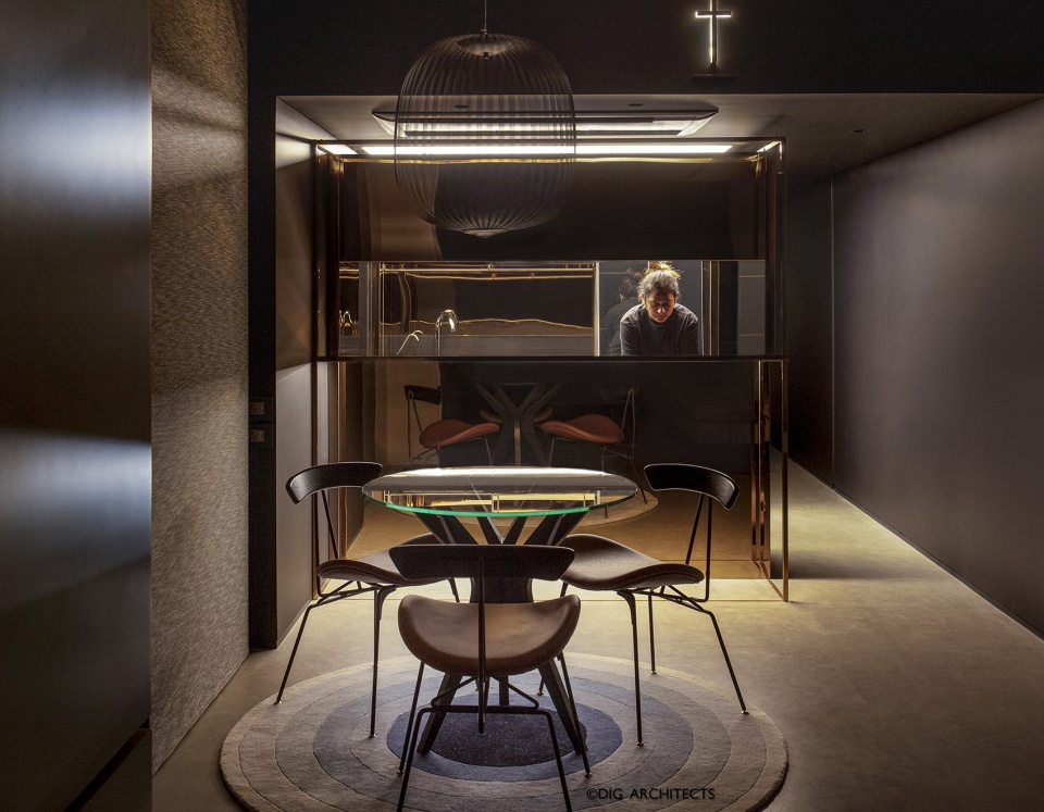 copper cube haus by dig architects