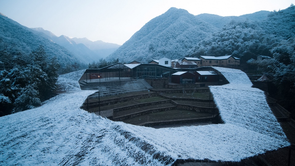 flowing cloud pavilion china by sou fujimoto architects