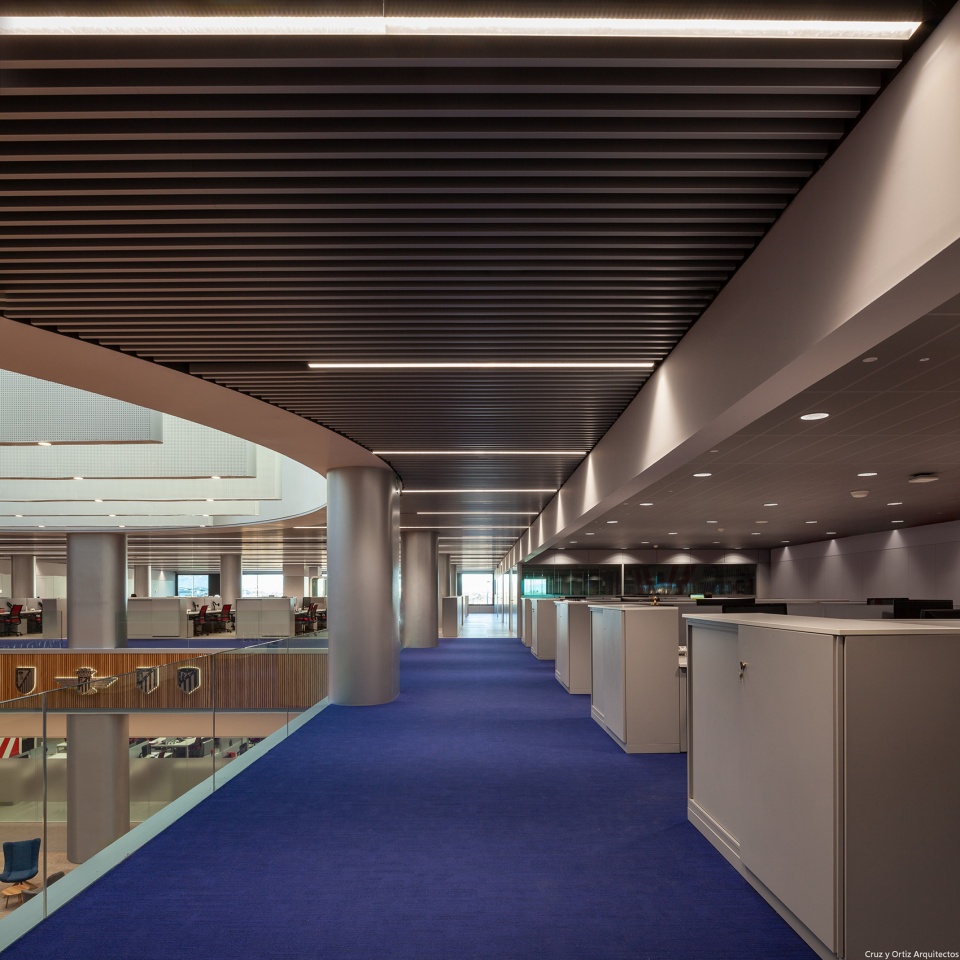 offices for club atletico de madrid by cruz y ortiz architects
