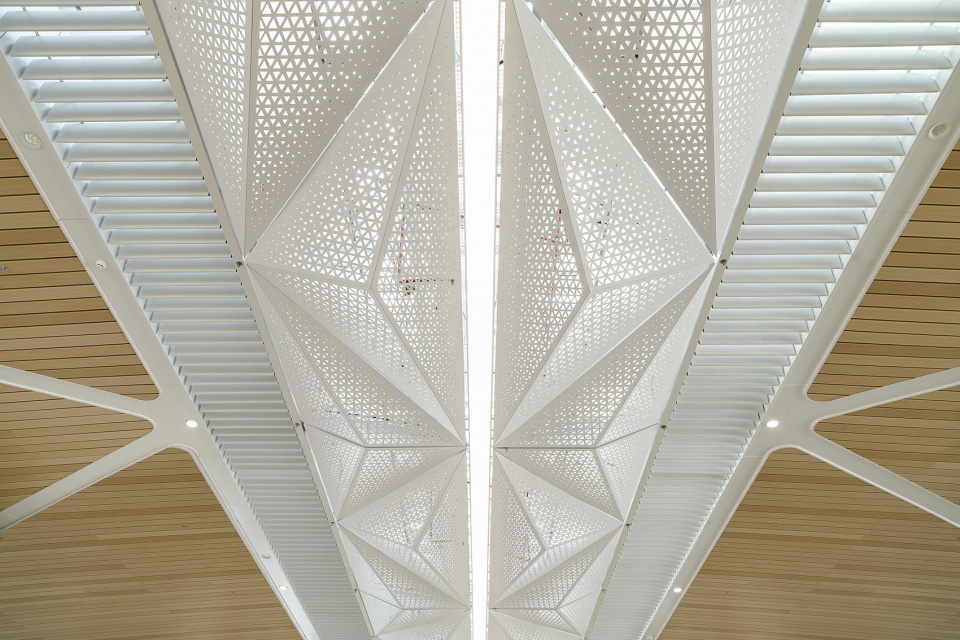 Shenzhen Bao an International Airport Satellite Concourse China by GDAD Aedas Landrum Brown