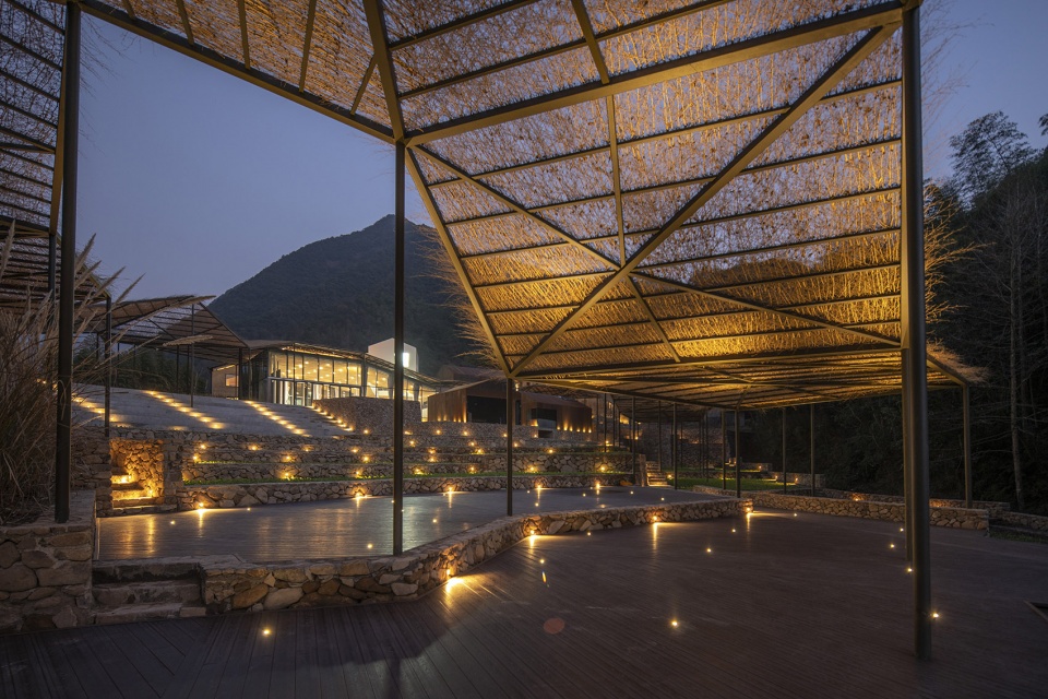flowing cloud pavilion china by sou fujimoto architects