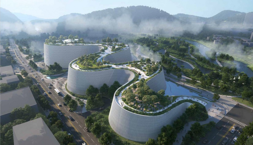 The Landscape Scheme of Shenzhen Natural History Museum BH Architects3XNZhubo