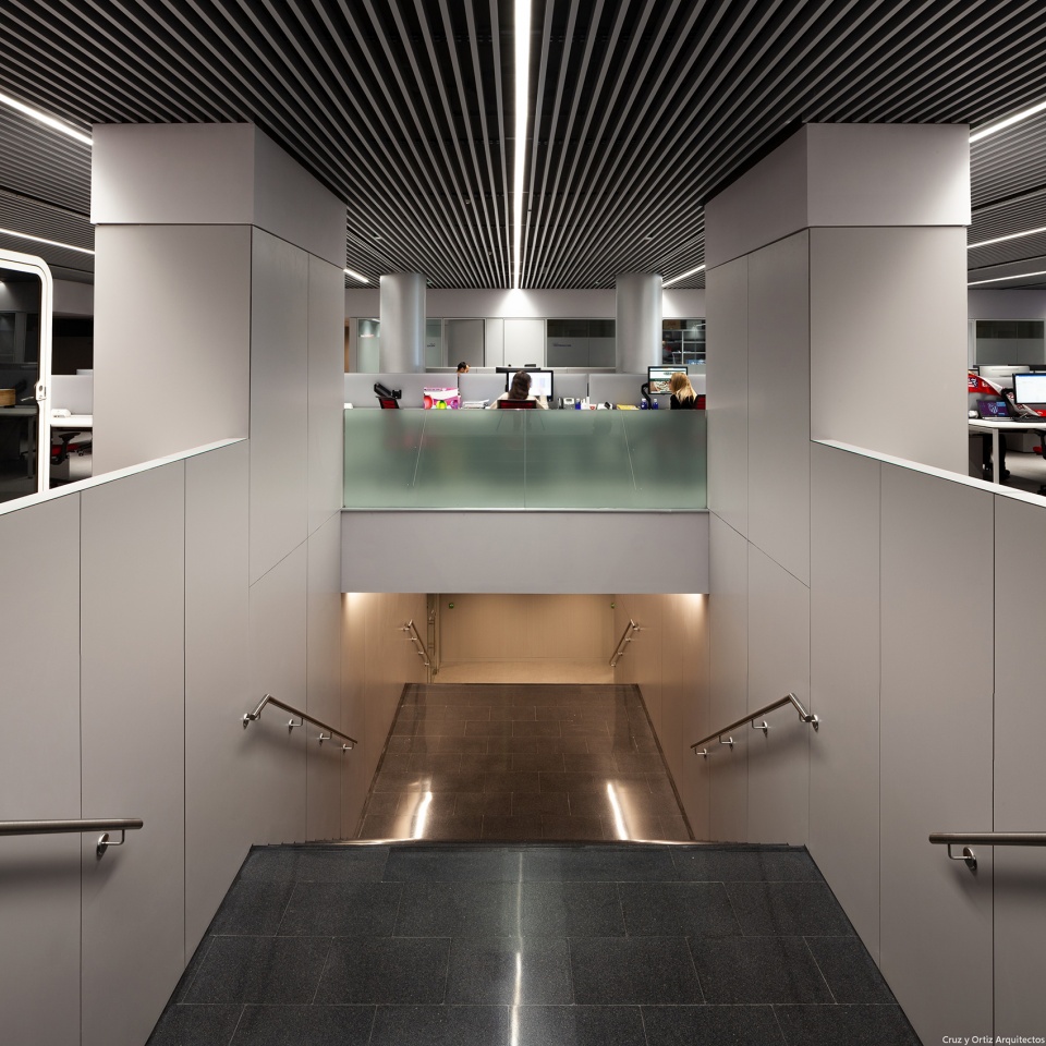 offices for club atletico de madrid by cruz y ortiz architects