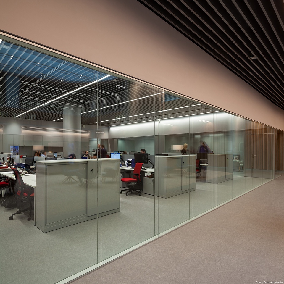 offices for club atletico de madrid by cruz y ortiz architects